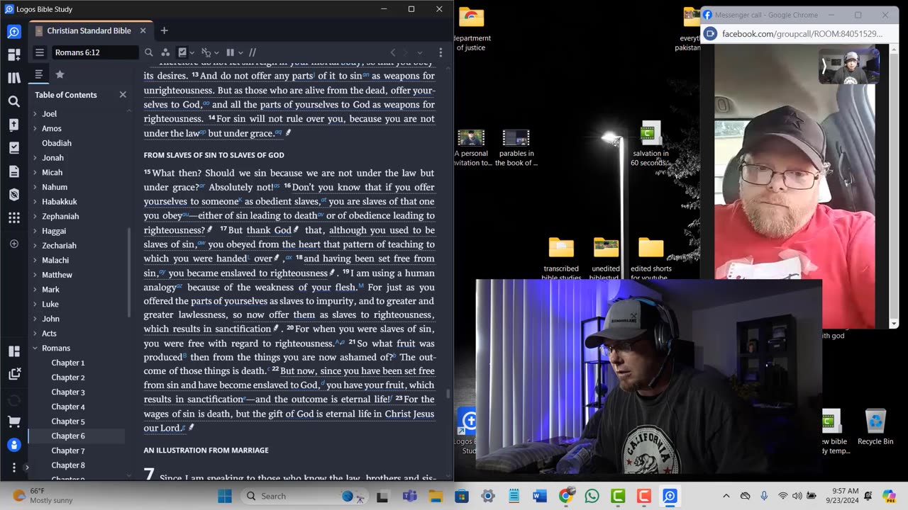 whatever we yield ourselves to we become slaves of [The Bride of Christ]