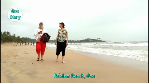 Bathing In Palolem Beach- Goa Vlogs