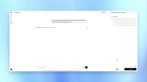 ChatGPT com nova funcionalidade