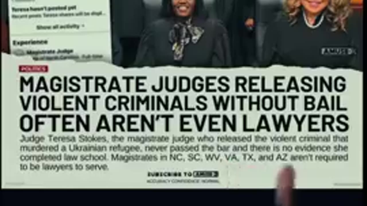 Judges dont even have to go to Law School