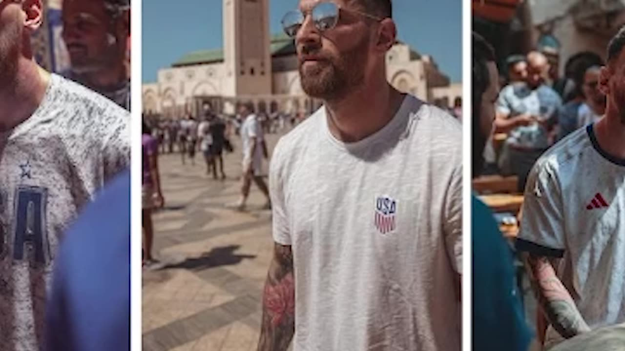 Messi Spending His Holidays in Casablanca 🇲🇦 | Ultra-Realistic AI Creation