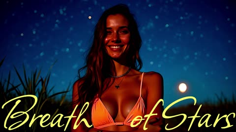 Electronic Music. Song Breath of Stars.