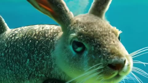 RabbitFish 🥰😍😱 #rabbit #fish #rabbitfish #fyp #cute