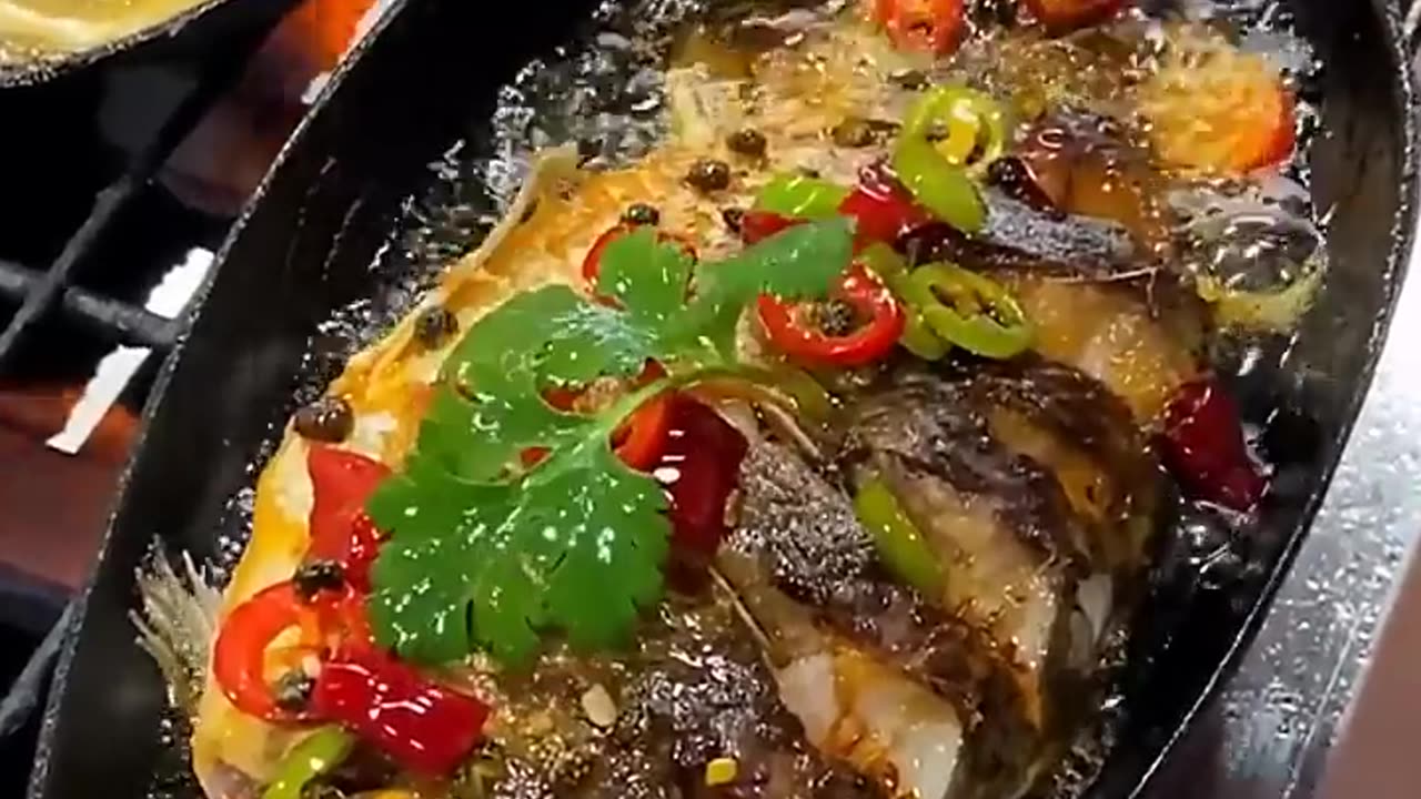 Chinese cooking eat fish