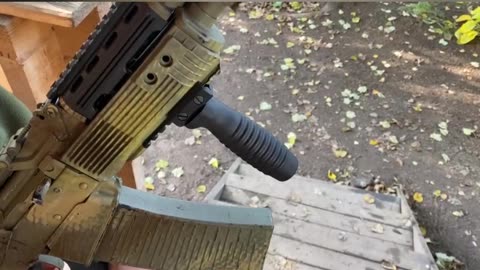 Russian Molot Folding Grip Installation