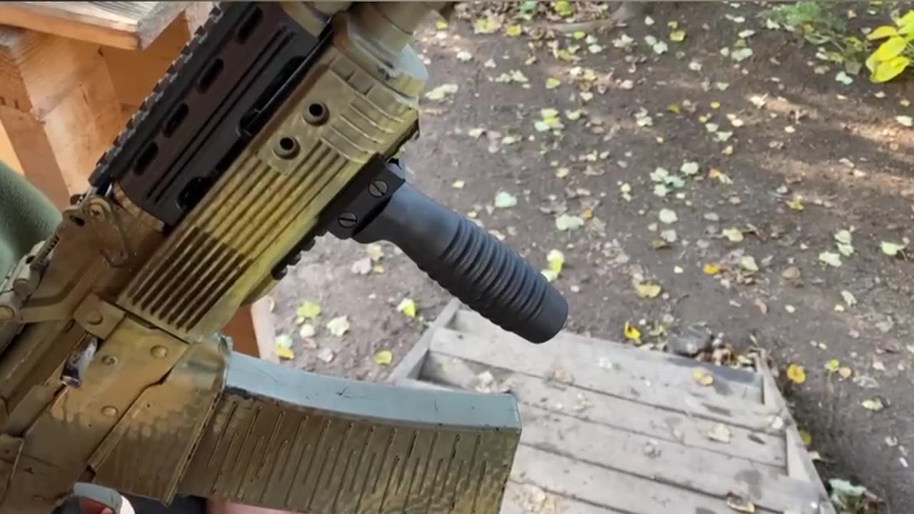 Russian Molot Folding Grip Installation