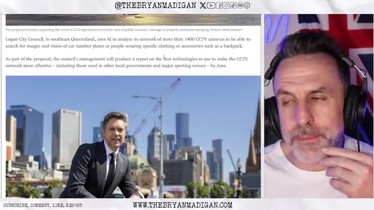 THE SURVEILLANCE STATE ISNT COMING ITS HERE