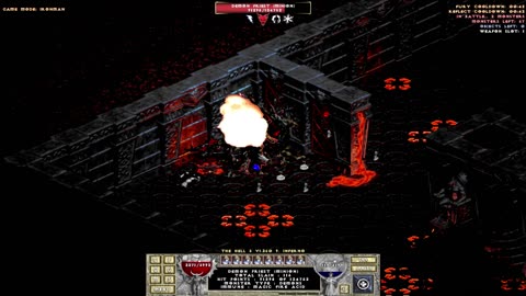 Diablo Hell 3 mod - Barbarian against 100 Demon Priests that really really really hate him