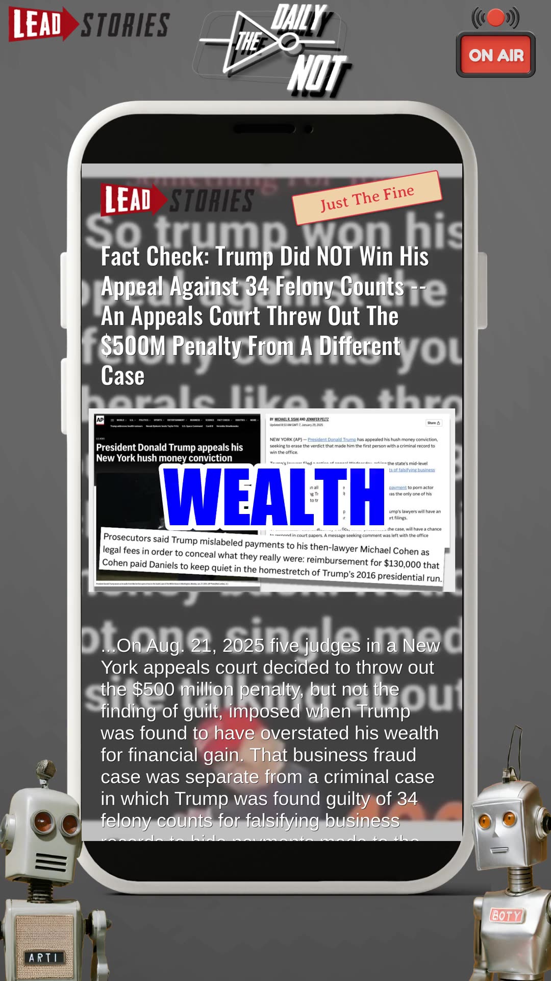 The Daily NOT - A show about what didnt happen today. Episode 520.