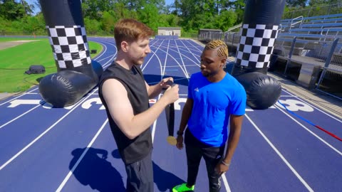 World’s Fastest Man VS Robot! _2 ⚡🤖 | MrBeast 2025 | Ultimate Human vs Machine Speed Challenge