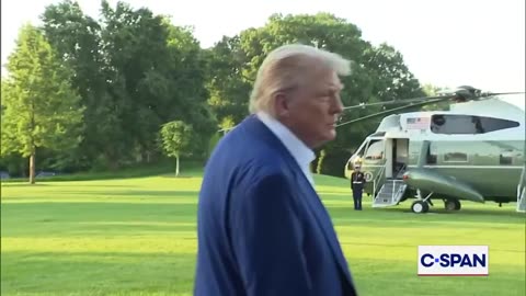 Trump leaves for NATO summit