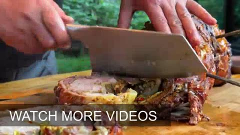 Wild Cooking: Traditional Dolma Over Open Fire