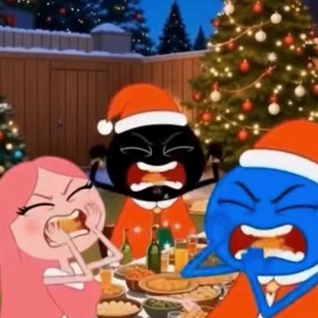 Natal do Trio Comida que Não Acaba e Barriga que Explode