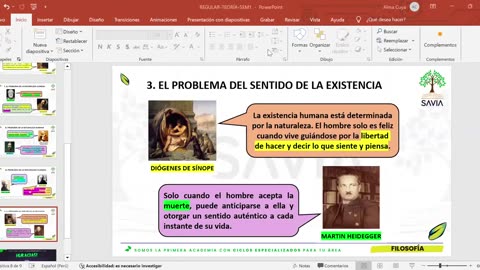 SAVIA REGULAR 2025 | Semana 01 | Filosofía