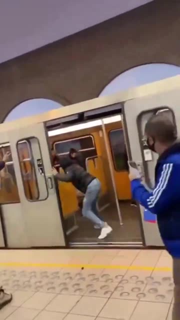 Fake asylum seekers wreak havoc on Brussels subway.