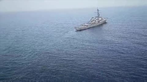 Iranian navy helicopter pilot issues a warning to USS Fitzgerald