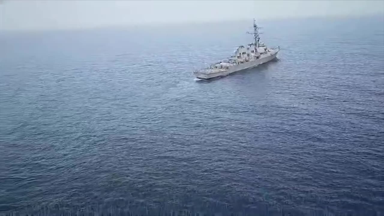 Iranian navy helicopter pilot issues a warning to USS Fitzgerald