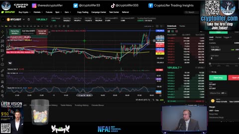 Bitcoin Live Trading: Data Drops, Markets Hold Steady! Next Price Target Revealed! EP1661