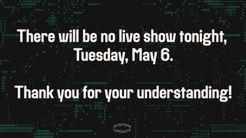 No Live Show Tonight