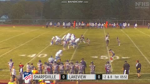 SEPTEMBER 27 2024 HIGH SCHOOL FOOTBALL: LAKEVIEW VS SHARPSVILLE PART 2