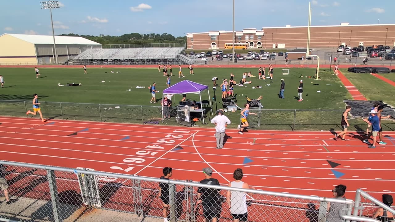 Nathan Wagner From Stone Memorial High School in 800 Meter at 2025 Sub-Sectionals - 4-30-2025