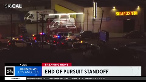 Stolen vehicle pursuit ends after police use PIT maneuver to stop suspect