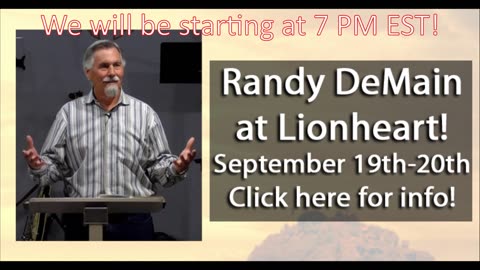 9-19-2025 | Session 1 - Randy DeMain at Lionheart Restoration Ministries