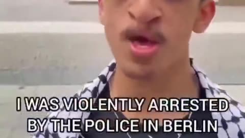 Mohammed complains that German police are bad and that he will take them to court.