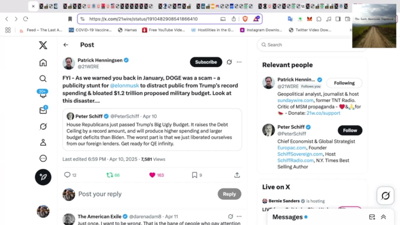 Doge is fraud misdirection to hide the truth about Trumps gross overspending