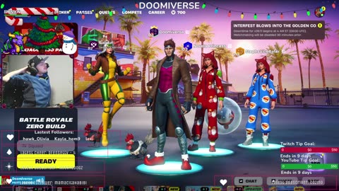 HELP ME REACH 100 FOLLOWERS FOR CHRISTMAS! 200+ CROWN WINS! NEW FORTNITE WINTERFEST UPDATE TONIGHT!