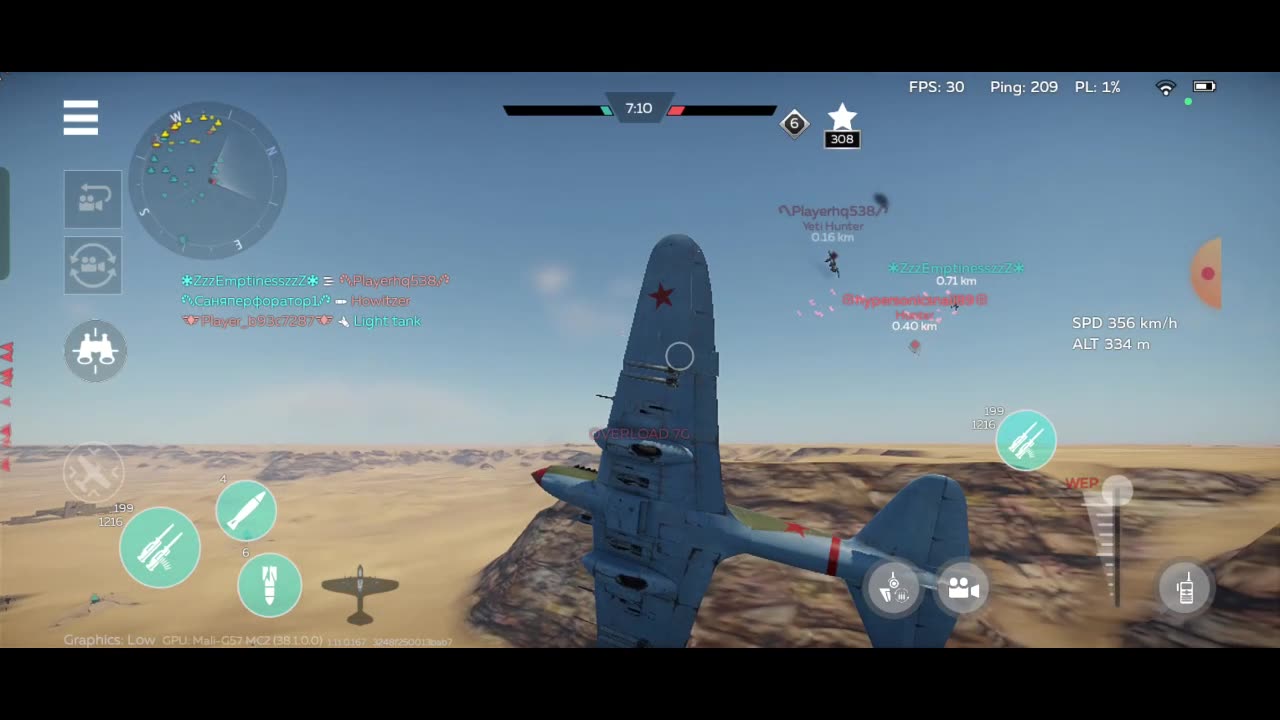 War Thunder Tier 4 bombers gameplay