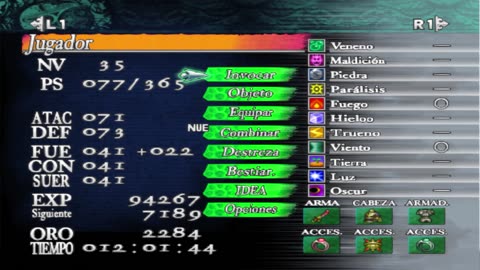 Castlevania Curse Of Darkness Parte 16 El loco del reloj pone a prueba a Hectorl