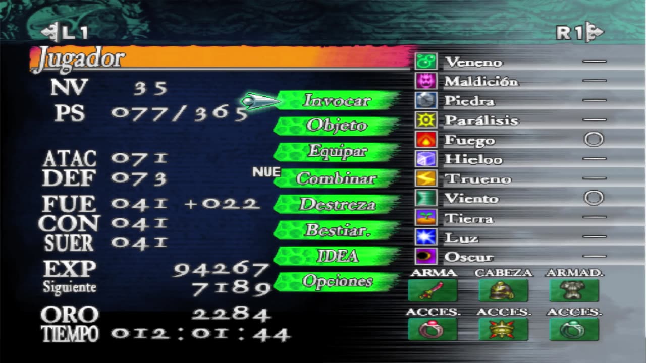 Castlevania Curse Of Darkness Parte 16 El loco del reloj pone a prueba a Hectorl