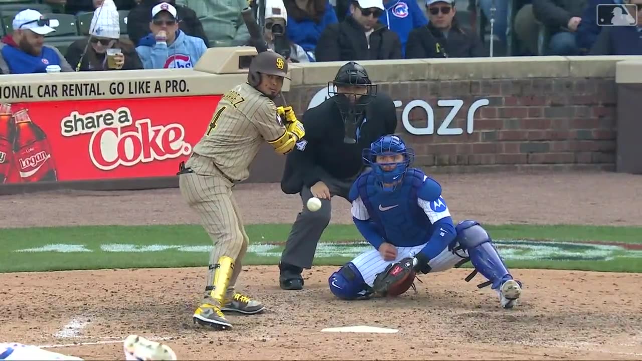 Luis Arraez tarde de 4 Hits