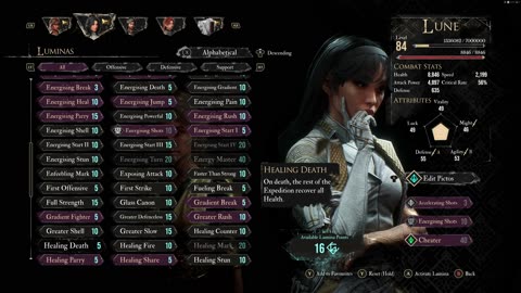 Clair Obscur: Part III - Extra's and Levelling