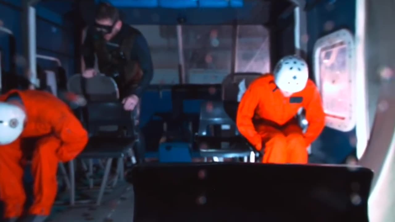 How the Marines Train to Survive a Helicopter Crash -