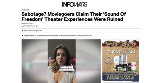 Who's Behind The 'Sound of Freedom' Sabotage in Movie Theaters?