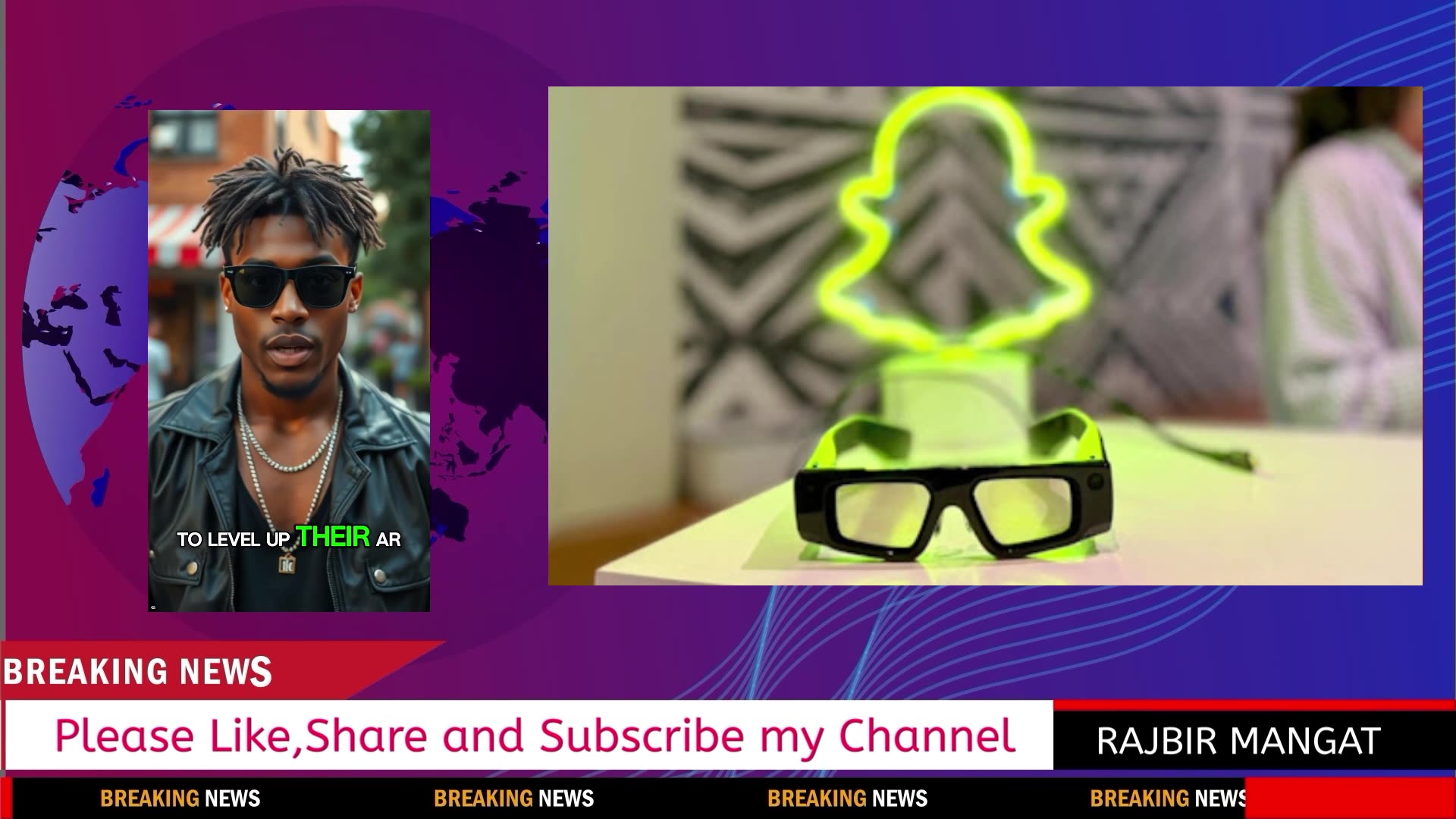 Snap to launch smart glasses for users in 2026 in challenge to Meta