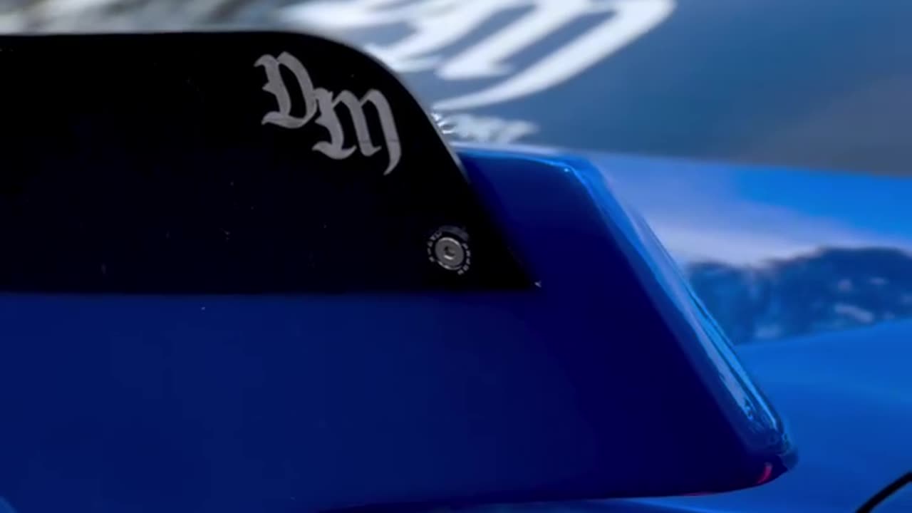 Installation - Custom Gurney Flap made for Sonic Subaru BRZ Rocket Bunny, made by Mozemo Craft. 🦔💨💙