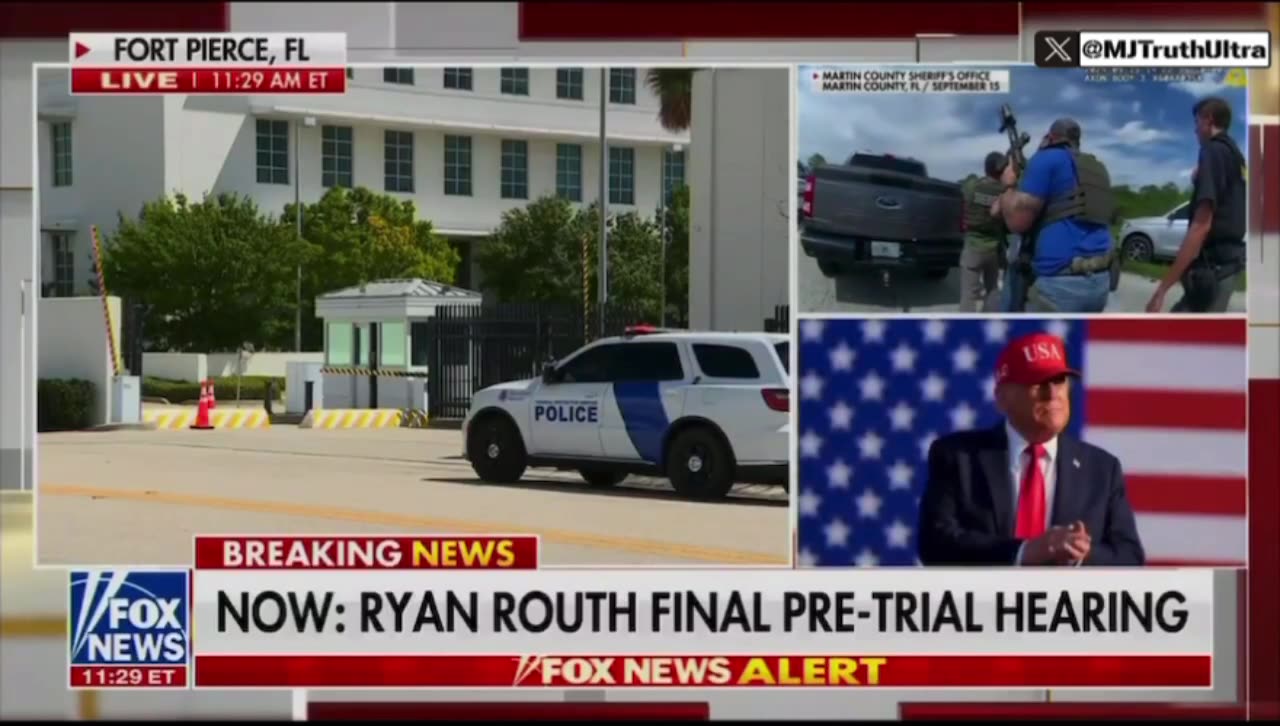 Wannabe Trump Assassin, Ryan Routh in Final Pre-Trial Hearing is now defending himself