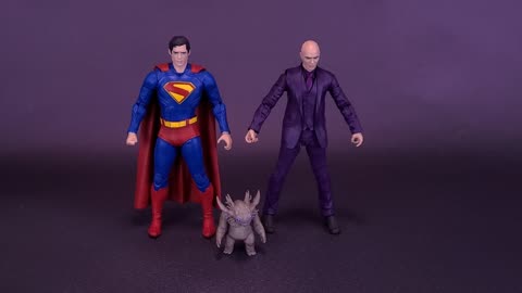 McFarlane Toys DC Multiverse Superman 2025 Movie Lex Luthor with Baby Kaiju Review
