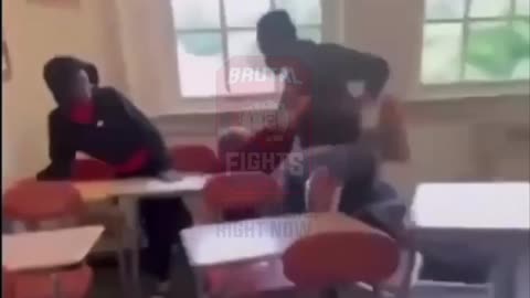 Black Beats The Tar Out Of Teacher, Enriching Him With Diversity
