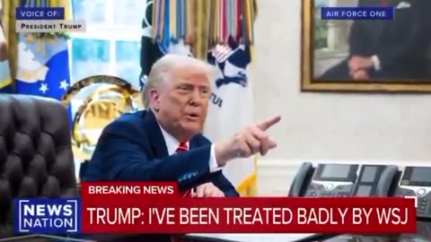 Trump Says WSJ Has Reached Out To Settle Defamation Lawsuit