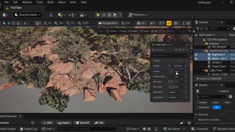 Cliff Lands 5 (Modular Cliffs) CREATING YOUR OWN CLIFF , TIPS AND PERFORMANCE