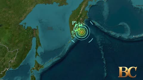 Magnitude 7.8 earthquake strikes off Russia’s coast