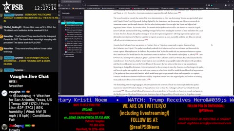 Patriots' Soapbox NEWS - LIVE 24/7!