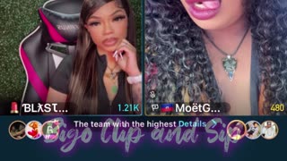 Moet tells Unknown to line Blasian now n tell her she's his gf 7/14/25 #bigoclipandsip