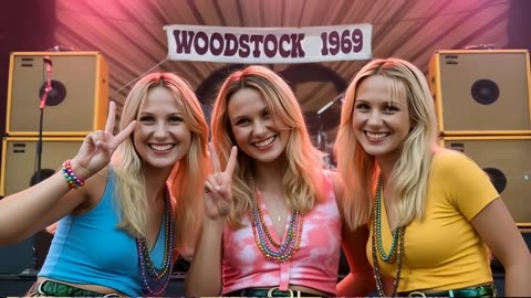 SPARKLE SISTERS DO WOODSTOCK