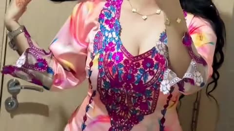 Beautiful figure with a beautiful dress