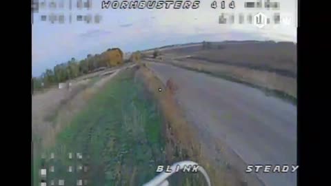 Ukrainian Drones Descend on Russian Soldiers Who Got Separated from Their Group